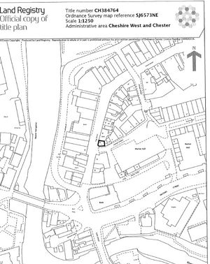 Land Registry Title Plan- click for photo gallery